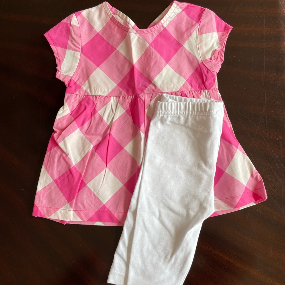 Checkered top outfit